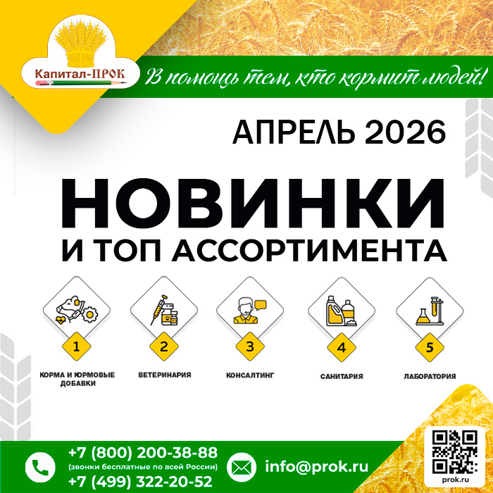 Новинки и ТОПовый ассортимент продукции Апрель