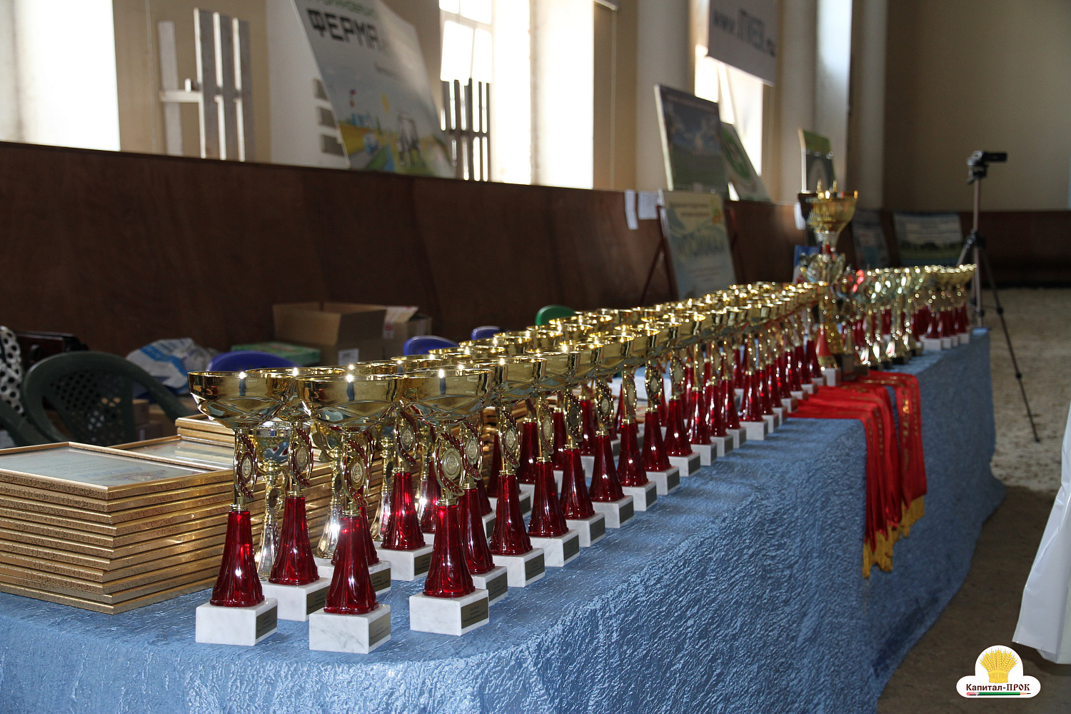 Компания Капитал-ПРОК удостоена почетной награды за большой вклад в развитие животноводства. 