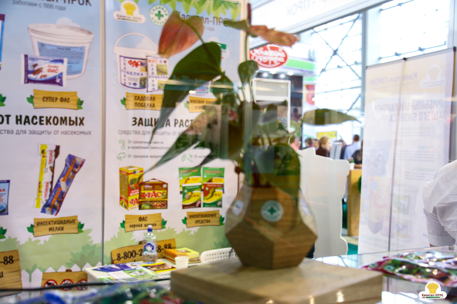 Компания Капитал-ПРОК приняла участие в XXV Международной выставке Цветы-2018